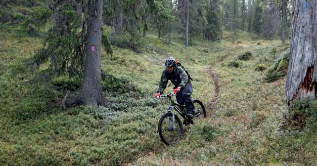 Kesä/maastopyöräily 3 Mitä tehdä 7/18 Kuva: Joel Kauppinen Maastopyöräily Haasteita hakevalle maastopyöräilijälle Syötteen seutu on paratiisi.