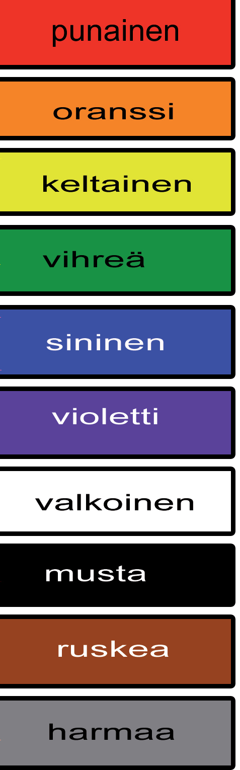 6. Värien psykologiaa Väreillä voidaan vaikuttaa. Mitä sinä haluat viestiä niillä?