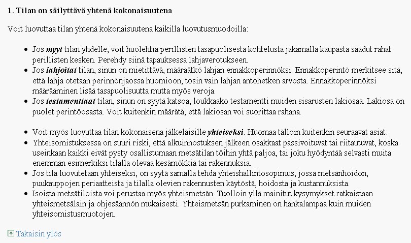 Metsätilan