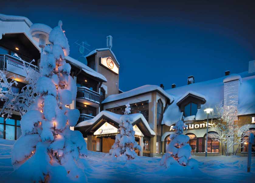 SAARISELKÄ LAPIN KULTAMAILLA Lapland Hotel Riekonlinna on tunnettu tasokkaana lomakohteena ja kansainvälisten kokousten pitopaikkana.