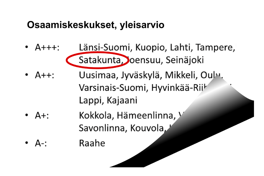 reagointia esimerkiksi merkittävissä rakennemuutostilanteissa.