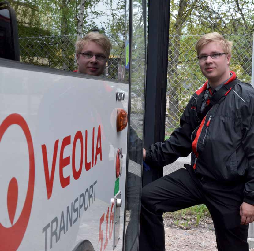 Vetra Veolia Transport Finlandin henkilöstölehti 2 Numero 2 2014 Sami haluaa