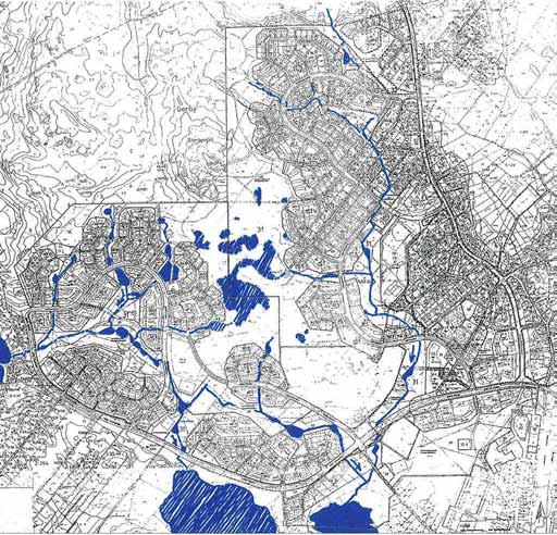 Alueesta muodostui hyvä esimerkki hulevesien käsittelyyn tarkoitetun lampi- ja painannejärjestelmän toimimisesta asemakaavan keskeisenä suunnitteluideana.