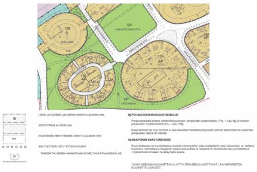 vuoksi tontilla tulee säilyttää mahdollisimman paljon vettä imeviä alueita ja istutuksia. Lähiympäristöohjeessa neuvotaan hulevesien käsittelystä.