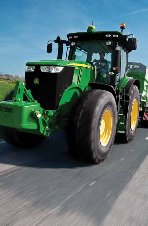 HALLITUKSEN PUHEENJOHTAJAN TERVEHDYS Vuosi 2011 oli ennätyksellisen hyvä John Deerelle John Deere valmistautuu viettämään 175. juhlavuottaan päätettyään edellisen vuoden ennätystulokseen.