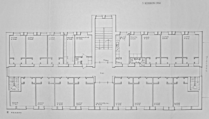 Suurin muutos oli siirtyminen kaukolämpöön ja siitä aiheutuneet muutokset, mm. halkovaraston muuttaminen muuhun käyttöön. (Raklupa L 181-186/64).