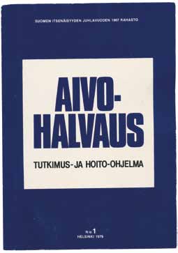 SITRAN tutkimus- ja hoito-ohjelmasarjassa ensimmäisenä vuonna 1979 ilmestyi Aivohalvaus. Tutkimus- ja hoito-ohjelma.