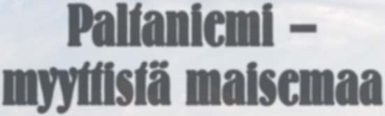 Lentäen pääset Kajaanin lentokentälle, joka sijaitsee Paltaniemellä.