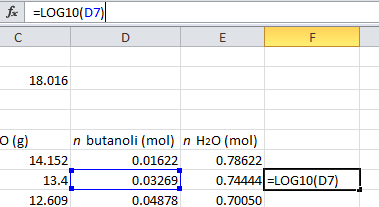 Niiden perään laitetaan sulut, johon tulevat luvut tai solut joista funktio otetaan. Yleisimmät funktiot ovat =COS() =SIN() =TAN() =PII() huom! tämä on pii eli 3,14159.