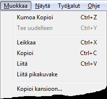 Otsikkoriviltä löytyvät ikkunan pienentämiseen, palauttamiseen, suurentamiseen ja sulkemiseen liittyvät painikkeet. Pienennä-painike pienentää ikkunan tehtäväpalkissa näkyväksi ohjelmapainikkeeksi.