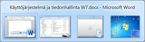 Käyttöjärjestelmä ja tiedonhallinta Windows 7 s.