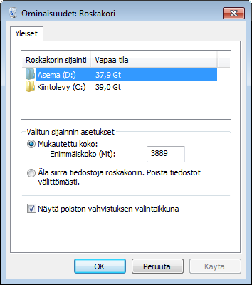 Jos kaksoisnapsautus tuntuu hankalalta, voit avata ohjelman tai tiedoston seuraavasti: valitse kuvake hiirellä napsauttamalla ja paina Enteriä. Vinkki!