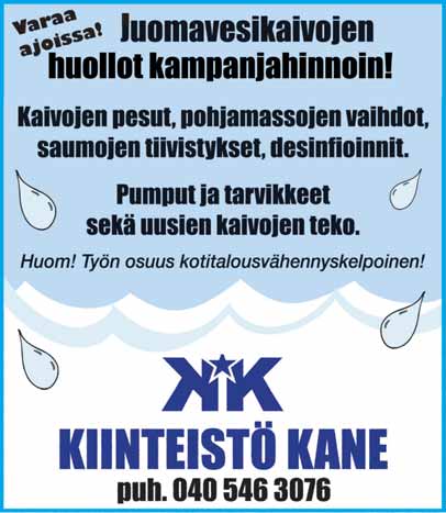 9.2.2011 7 Tunteet kuumana Tervehdys rakkaat artjärviset ja orimattilalaiset!