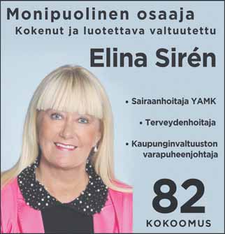 ), Lauri Ruippo, Yrjö Schafeitel, Maunu Kuismanen ja Ilkka Hietaniemi sekä kuvasta puuttuvat Antti Hervonen, Matti Heinivaho Arja Parikka ja Eero Valento edustavat kokoomuksen senioriasiantuntemusta.