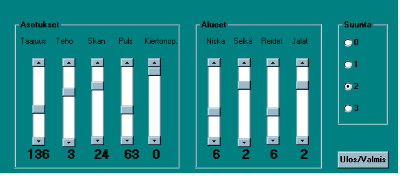 7 5 FA-PROJEKTIN TOTEUTUS 5.1 Hoitotilan ja laitteiston valmistelut ennen hoitokertoja Jokaista hoitokertaa ennen kävin valmistelemassa tilan ja laitteiston hoitokertaa varten.