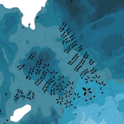 P +135 +130 +125 +120 +115 +110 +105 +100 +95 +90 Maisema aluerakenteen perustana Maisema-analyysin pohjalta rakentaminen löytää luontaisen paikan maastosta.