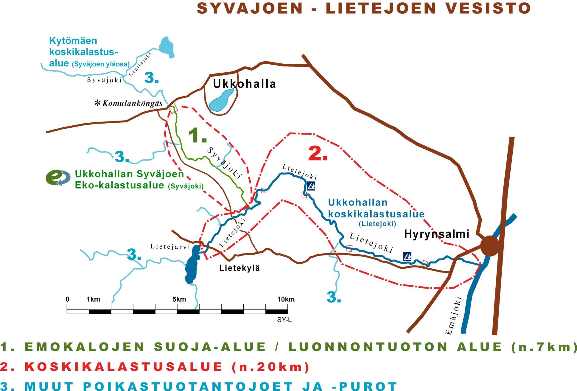 SYVÄJOKI KALASTUSJÄRJESTELYT