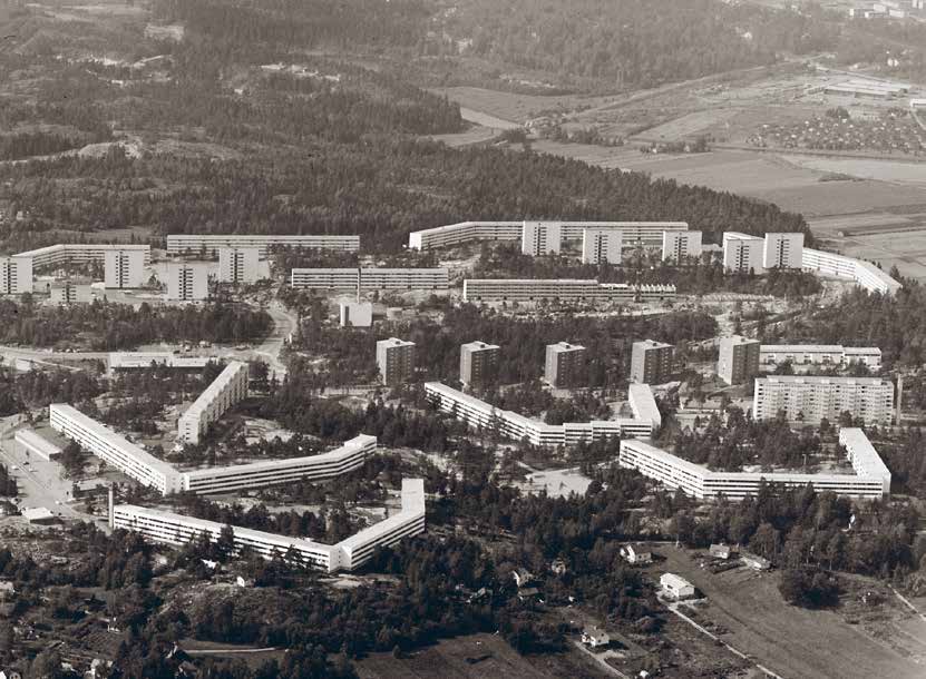 Helsingin Pihlajamäki oli varhaista aluerakentamista 1960-luvulta. Kaupunginosan toteuttivat Haka ja Sato.