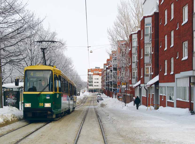 1970-luvun lopulla aloitettiin Katajanokan kärjen rakentaminen. Se oli kantakaupunkia, ja sinne pääsi raitiovaunulla.