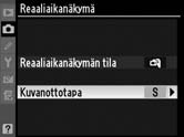 4 Valitse Kuvanottotapa. Valitse Kuvanottotapa ja paina 2.