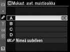 näkyvät kuusi ryhmää.