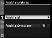 3 Valitse Puhdista nyt. Valitse Puhdista nyt ja paina 2.