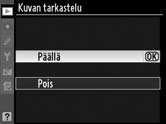 Näytä valitun valikon
