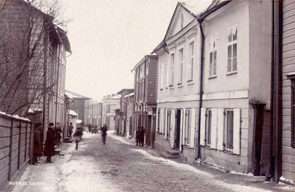 Tältä näytti Linna 1800-luvun lopussa.