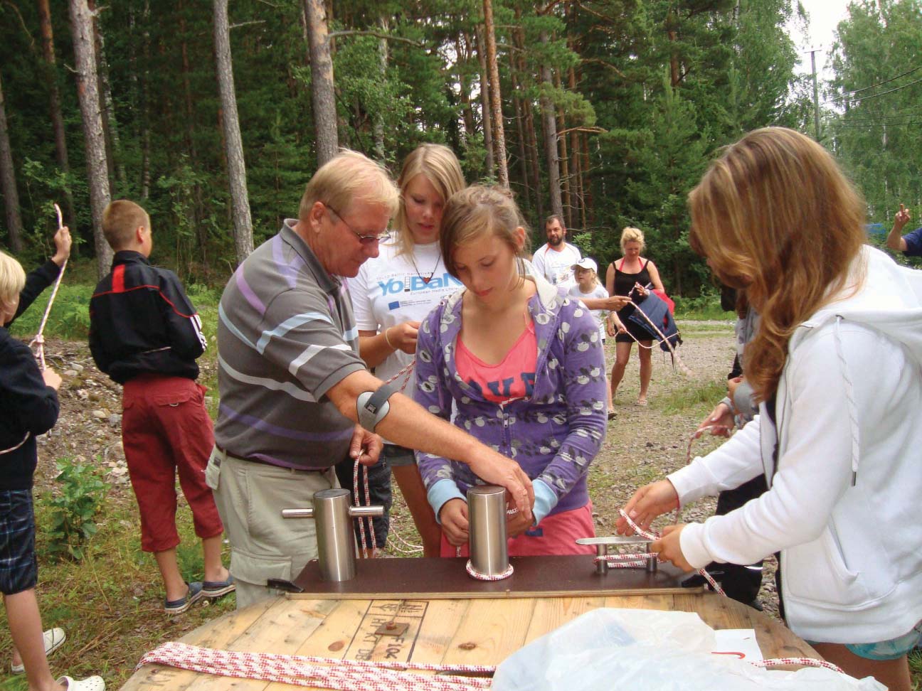 Nuorille veneilijöille solmuja Korppon Verkanissa Viime talven venemessuilla tuli taas kutsu Solmu Seppäselle, tällä kertaa Korppoon Verkanille.