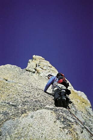 Chamonix Aiguilles traverse tänä kesänä oli leppoista rallattelua verrattuna Patagoniaan... Suosikki kiipeilypaikat: Sellaisista missä olen käynyt Chamonix ja Patagonia vie voiton.