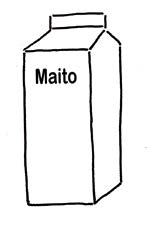 Maija: Ja me syömme kalakeittoa. Se on meidän lempiruoka. Mikä sambuusi on? Halimo: Se on somalialainen piirakka. Sambuusissa on kalaa, vihanneksia tai lihaa. Haluatko sinä maistaa? Maija: Mielelläni.