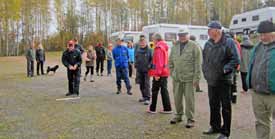 Tämä kokous oli Hannun mukaan jäähyväisreissu, sillä yli kahdeksankymppinen Hannu aikoi jo siirtyä syrjään tästä harrastuksesta. Hannu on toiminut SFC Saimaan Seutu ry:n puheenjohtajana v.