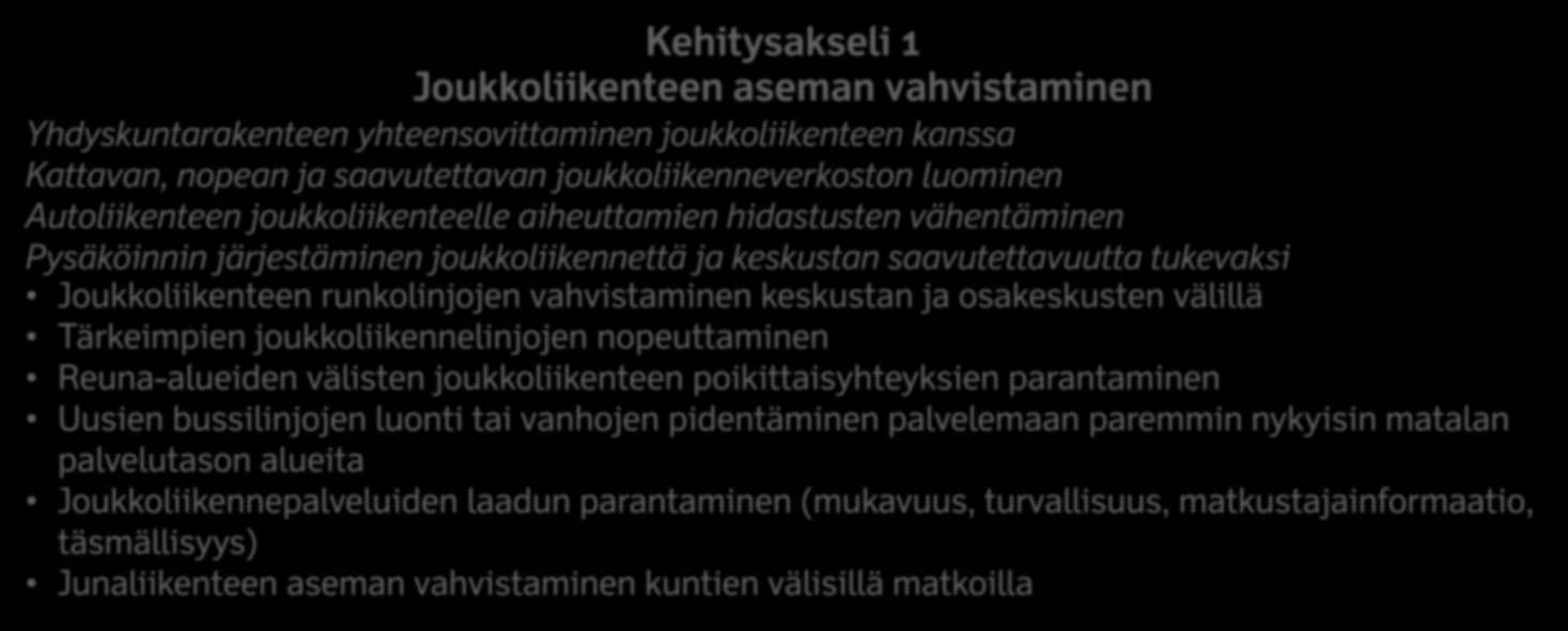 54 PDU 2003-2010 Chambéry Métropole Kehitysakseli 1 Joukkoliikenteen aseman vahvistaminen Yhdyskuntarakenteen yhteensovittaminen joukkoliikenteen kanssa Kattavan, nopean ja saavutettavan