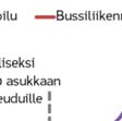 taas bussi- ja raideliikenne on ollut