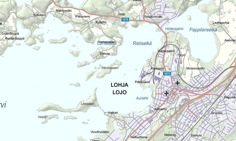 Kartat ja aineistot RS-sarja (Suomi) Logica raster (Suomi, Ruotsi, Tanska) European Maps