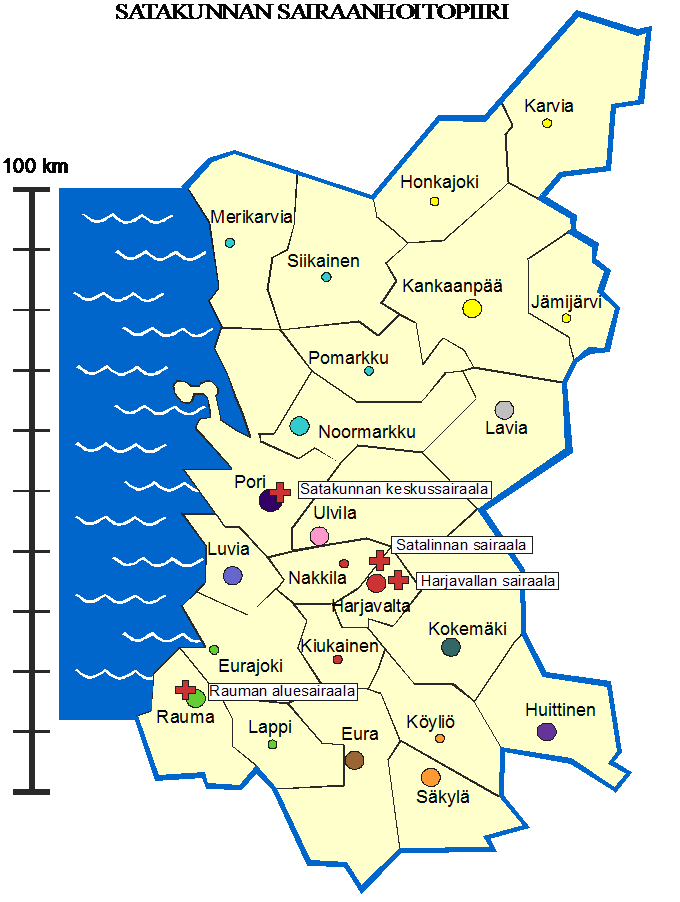 1 KONTEKSTI, TOIMINTAYMPÄRISTÖ 1.1 Kartta Kartasta näkyy kohteen maantieteellinen sijainti (Kuva 1.). 1.2 Landscape-mallit Kuva 1. Kohteen maantieteellinen sijainti karttakuvana.