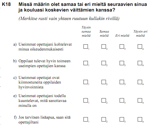 Liite 6: Koulujen sisäkorrelaatiokertoimen laskeminen # ICC VALITTU MALLI: > m.