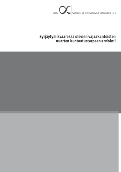 kitys. Etelä-Suomessa kuntoutus puolestaan painottuu muuta maata enemmän harkinnanvaraiseen kuntoutukseen.