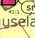 vähintään 2000 m².