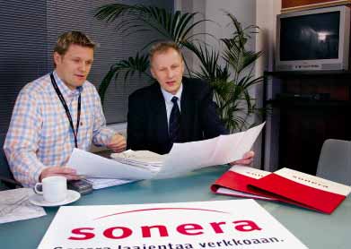 LASSE MYLLYLÄ, SONERA CARRIER NETWORKS OY Wire-yhteistyö laajenee -Sonera Carrier Networks Oy on tehnyt Verkonrakentaja Wiren kanssa hyvää yhteistyötä vuodesta 1999 alkaen.