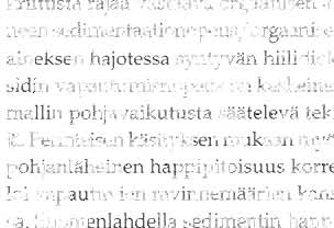 Suomenlahden ravinnekiertoja tutkivissa hankkeissa tuotettua ravi meprosessia ineistoa.