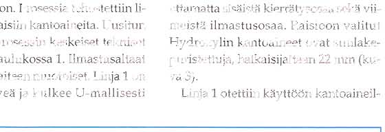 Toteutusperiaate noudattelee linjan 1 ratkaisuja, mutta osiojako on hieman toisenlainen, eikä siinä ole erotettu hapetusvaihetta BOD:n-poistoon ja nitrifikaatioon.