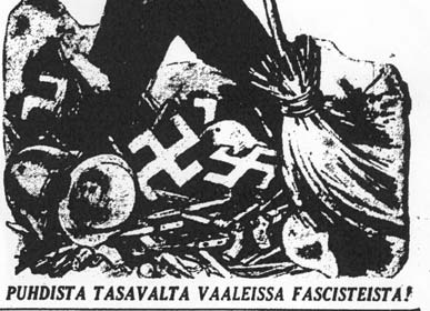 Pienviljelijäpuolue 0 1 1 Lähde: Siltala 1985, 179. Lehdistössä vaalitulos otettiin tyydytyksellä vastaan.