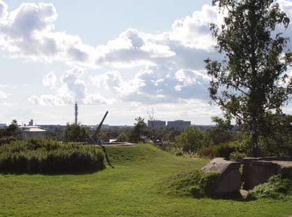 Jokiniementien länsipuoleinen osa metsästä on luokiteltu maisemallisesti merkittäväksi kallioalueeksi. Kallion huipulla on linnoitusrakenteita.