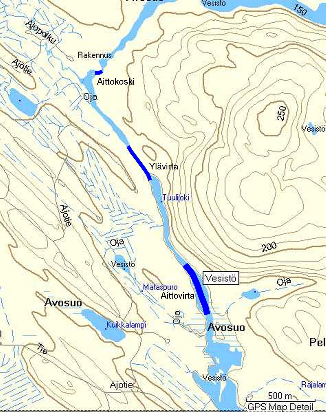 Hanhijoessa ja Ulkkajoessa on alivirtaama niin pieni, että veden vähyys rajoittaa merkittävästi järvilohien viihtyvyyttä niissä.