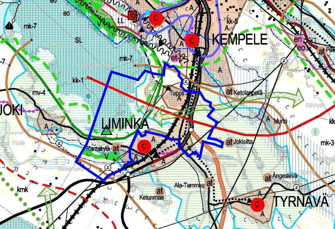 Korkein hallinto-oikeus poisti kaavasta Pohjois-Pohjanmaan luonnonsuojelupiirin valitukseen perustuen turvetuotannon aluevarausmerkinnät eo-t ja eo-t1. Muilta osin ympäristöministeriön 17.2.