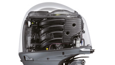 Tämän ansiosta uusi F200 moottori soveltuu useisiin moottorivenemalleihin, lisäksi keveys parantaa polttoainetaloutta ja suorituskykyä.