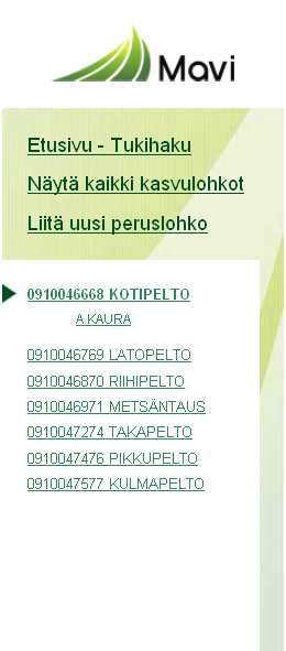 12 la. Poistettu peruslohko näkyy lomakkeella yliviivattuna ja lohkolistassa passiivisena, lohkolistauksen viimeisenä.