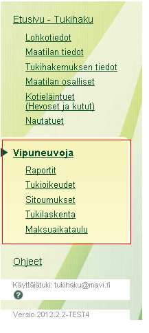 30 toumuksiin sekä erityisympäristötukiin.