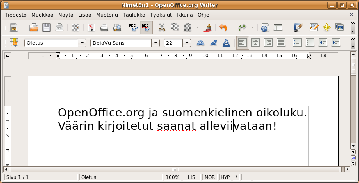 kin harrastajalle. Gimpin opiskelun voi aloittaa esim. Gimp wikikirjaa lukemalla, joka löytyy sivulta fi.wikibooks.org/wiki/gimp. Toimisto-ohjelmisto Ubuntun perusasennukseen kuuluu OpenOffice.